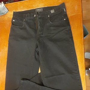 Versace Couture black jeans, Size 36, made in Italy